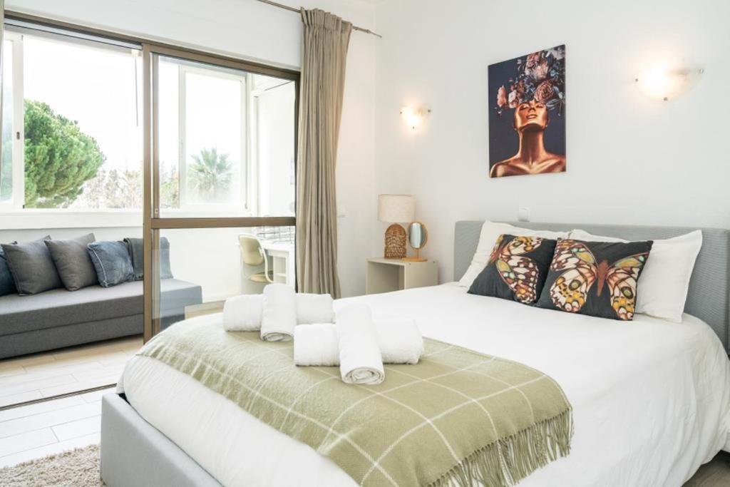 Spacious 1 Bed In Vilamoura, Fast Wifi & Pool Куартейра Екстер'єр фото